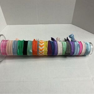 Source Unknown Multicolor Hair Ties Set
